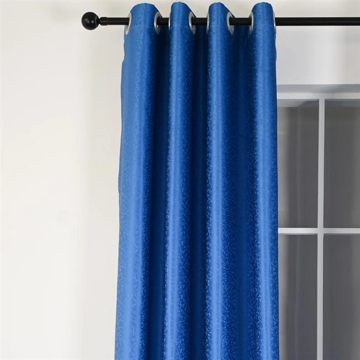 Sapphire Vine Jacquard Curtains high quality
